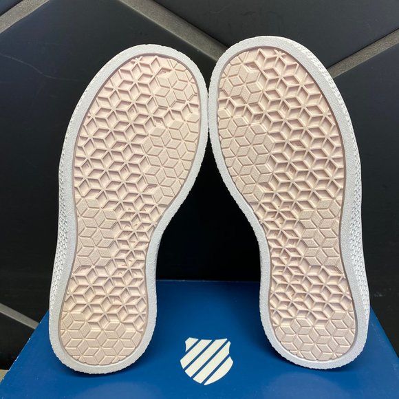 New W/ Box! Childrens K-Swiss Donovan Woven Cream - Picture 4 of 5